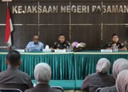 KEJATI SUMBAR LAKSANAKAN SUPERVISI PENANGANAN PERKARA PIDANA UMUM DI KEJARI PASAMAN