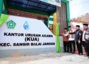 Resmikan Gedung Baru, Wabup Yulian Efi : KUA Sangir Balai Janggo Kini Jadi Pusat Layanan Keagamaan Modern