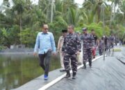 Dankodaeral II Tinjau Lokasi Rencana Pos AL di Muara Jambu Pesisir Selatan Untuk Tingkatkan Peran Strategis Maritim