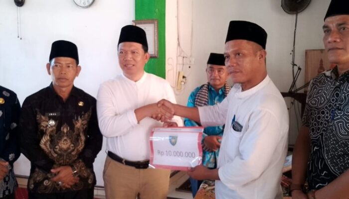Pemkab Pessel Suntikkan Dana Awal, Pembangunan Masjid Baitul Mukminin Koto Taratak Kian Nyata