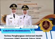 Jamin Akses Kesehatan Warga, Dharmasraya Terima UHC Awards 2026