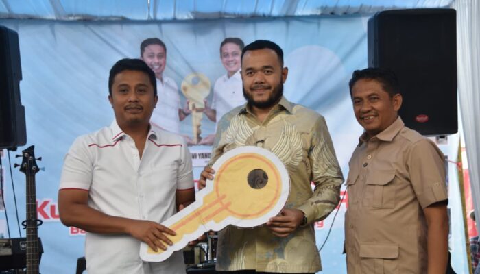 100 KK Tempati Huntara Mandiri Kapalo Koto