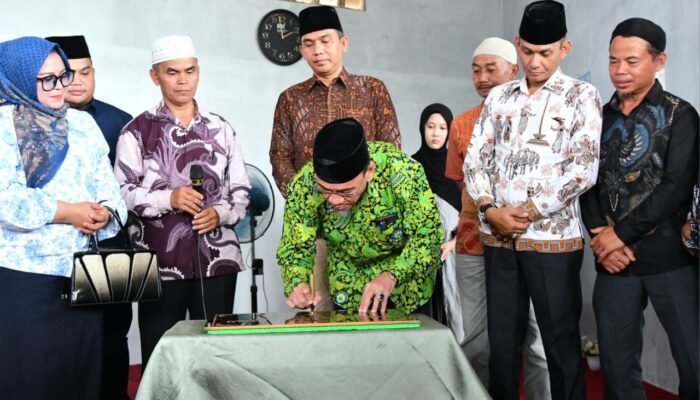 Musala Tam An Najah Diresmikan, Langkah Strategis Lahirkan Generasi Qurani