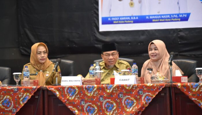 Musrenbang Lubuk Kilangan Harus Merujuk ke Progul Pemko Padang