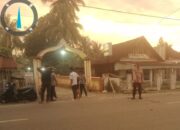 Tabrakan Dua Motor di Depan Masjid Baiturrahman Tanjung Medan, Seorang Lansia Tak Sadarkan Diri