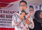 Rachmad Wijaya Dorong Percepatan Penanganan Banjir Rawang, Rp100 Miliar Siap Digelontorkan Pemerintah Pusat