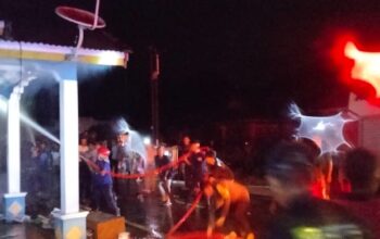 Kebakaran Dini Hari di Talang Balarik Tapan, Empat Rumah Terdampak, Kerugian Capai Rp150 Juta