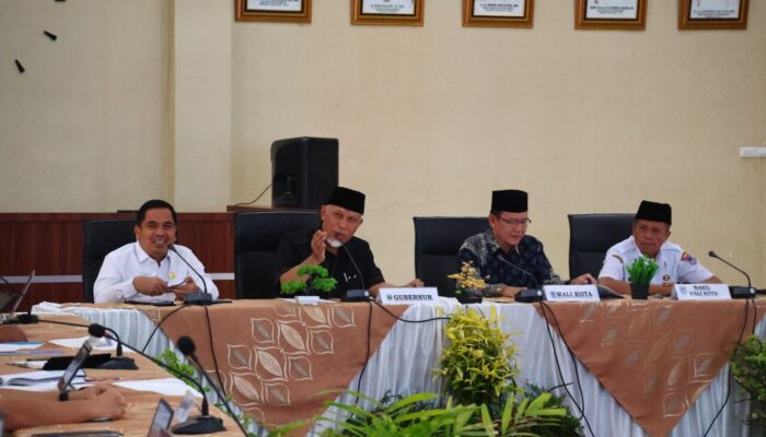 Pemko Payakumbuh Sampaikan Isu Strategis di Rakor Bersama Pemprov Sumbar