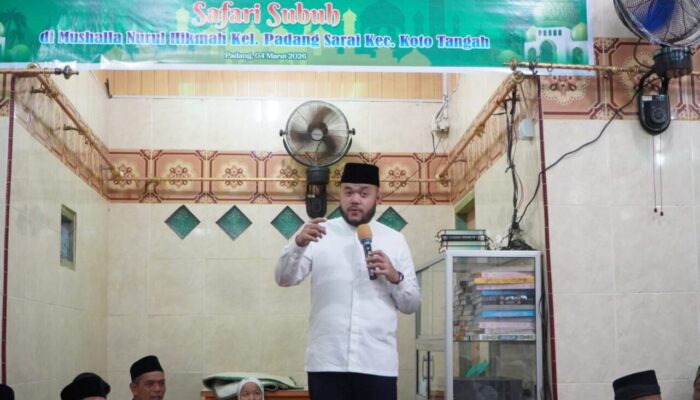60 Ribu Siswa di Kota Padang Ikut Subuh Mubarakah, Fadly Amran Klaim Jumlah Peserta Meningkat