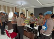 Polres Solok Cek Senpi Organik Anggota, Penggunaan Harus Sesuai SOP