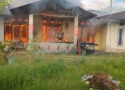 3 Petak Rumah di Tabiang Banda Gadang Terbakar, Kerugian Capai Rp500 Juta