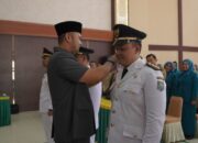 Empat Camat Dikukuhkan, Bupati Benny Dwifa Tekankan Kepemimpinan Responsif di Tahun Terberat 2026
