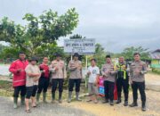 Hujan Seharian Rendam Permukiman, Kapolres Dharmasraya Turun Langsung Bawa Perahu Karet