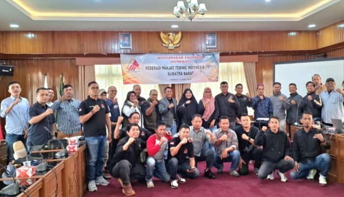 M. Zuhrizul Pimpin FPTI Sumbar 2026–2030, Fokus Pembinaan dan Target Porprov XVI