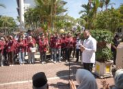 312 Mahasiswa Unes-AAI Pantau RT, RW, Bank Sampah dan LPS di Padang