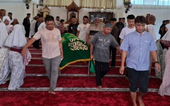Petir di Tengah Sawah, Pak Cik Pergi Mendadak, Tangis Iringi Pemakaman.