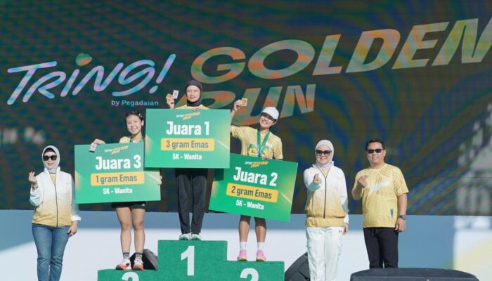 Pegadaian Sukses Gelar Tring! Golden Run 2026