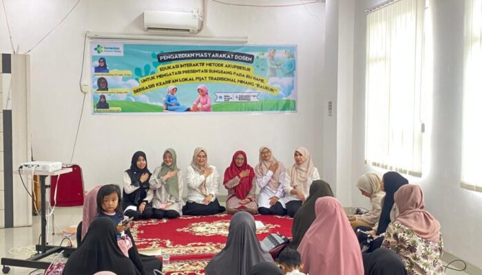 Atasi Presentasi Sungsang Pada Ibu Hamil, Dosen Poltekkes Padang Gelar PKM di Puskesmas Tigo Baleh