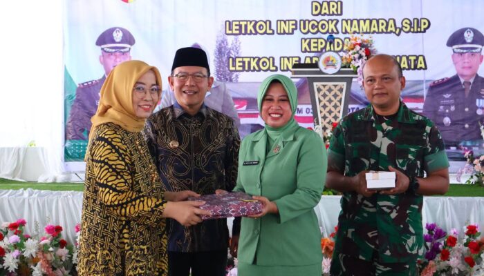 Wali Kota Zulmaeta apresiasi dedikasi Letkol Ucok Namara, sambut Dandim baru 0306/50 Kota
