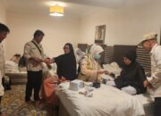 Visitasi Jemaah Haji Embarkasi Padang, Petugas Pastikan Kondisi Jemaah Prima Jelang Armuzna