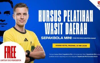 KSMI Gelar Kursus Wasit, Kuota 100 Peserta Langsung Penuh