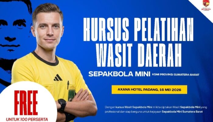 KSMI Gelar Kursus Wasit, Kuota 100 Peserta Langsung Penuh
