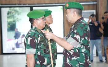 Brigjen TNI Aji Mimbarno Jabat Danrem 032/Wirabraja ‎
