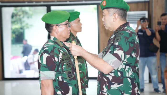 Brigjen TNI Aji Mimbarno Jabat Danrem 032/Wirabraja ‎