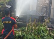Rumah Semi Permanen di Taratak Tangah Lumpo Terbakar Kerugian Mencapai Rp100 Juta