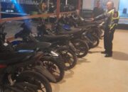 Operasi KRYD Polsek Sungai Rumbai, Tujuh Kendaraan Diamankan