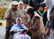 Kloter 12 Tandai Awal Penerbangan Gelombang II Embarkasi Padang