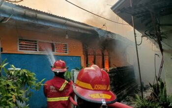 32 Rumah Petak Ludes di Kampung Jao, Puluhan Jiwa Mengungsi