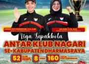 Tiga Hari Lagi DCL 2026 Bergulir, GOR Dharmasraya Disulap Jadi Pusat Olahraga, Hiburan, dan Ekonomi Rakyat