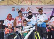 Ribuan Warga Padati Sungai Dareh, Road to Police Woman Run 2026 Jadi Pesta Olahraga Terbesar di Dharmasraya