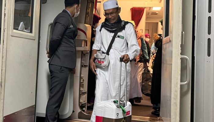 Kloter Pamungkas Tiba di Padang, Pemulangan Jemaah Haji Debarkasi Padang Tuntas