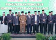 Wawako Bukittinggi Kukuhkan Pengurus Himpunan Da’i dan Muballigh