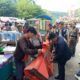 Satpol PP Padang Tertibkan PKL Bandel di Kawasan Pasar Raya