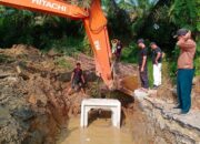 Gorong-Gorong di Simalidu Dharmasraya Putus