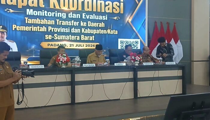 Pemko Payakumbuh Percepat Realisasi Tambahan TKD Rp116,97 Miliar untuk Perkuat Mitigasi Bencana