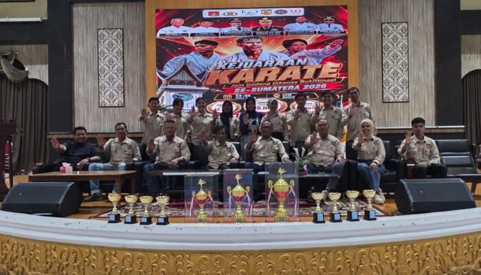 650 Karateka Ikuti Kejuaraan Jam Gadang Inkanas Bukittinggi Se-Sumatera