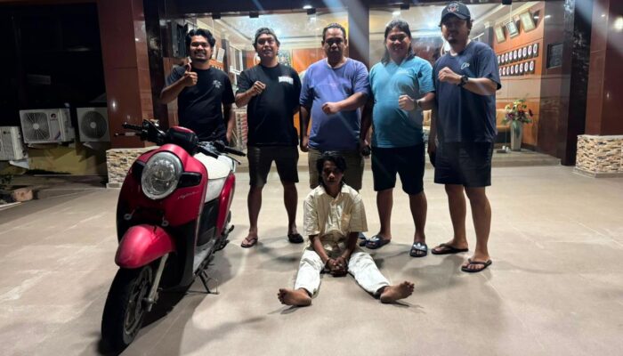 Residivis Curanmor Dibekuk, Honda Scoopy Korban Berhasil Diamankan