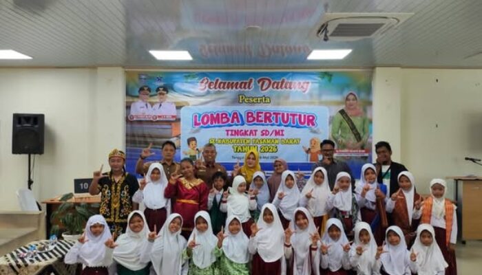 Lomba Bertutur di Pasbar Perkuat Literasi Anak dan Lestarikan Cerita Rakyat