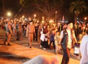 Bupati Yulianto Lepas Pawai Obor Takbir Keliling Sambut Iduladha 1447 H