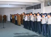 Apel Gabungan Dishub, Wako Ramlan Tekankan Pelayanan dan Persiapan Angkutan Gratis Pelajar