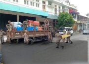 Satpol PP Sterilkan Batang Arau Sambut HJK Padang