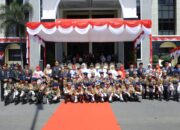 Pocil Polres Pasaman Tampil Memukau di Hadapan Bupati, Dirga Rayakan HUT Bersama Kasat Lantas