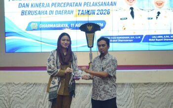 Tim Penilai Uji Kinerja Pelayanan Perizinan Pemkab Dharmasraya Masuk Enam Nomine Terbaik Nasional
