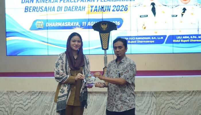 Tim Penilai Uji Kinerja Pelayanan Perizinan Pemkab Dharmasraya Masuk Enam Nomine Terbaik Nasional
