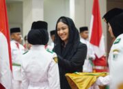 54 Paskibraka Dharmasraya Dikukuhkan, Bupati Annisa: Jalankan Amanah dengan Kehormatan