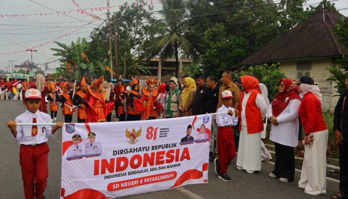 Pawai Alegoris Latina Semarakkan HUT ke-81 RI, Wawako: Semangat Kemerdekaan Harus Diwariskan